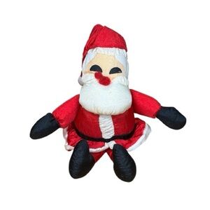 Mini Vintage Santa Claus Plush Toy